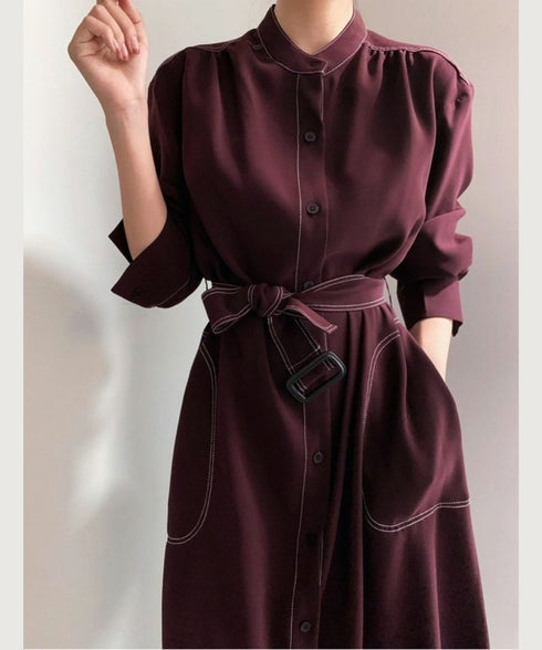 Modern Stitch Flare Dress
